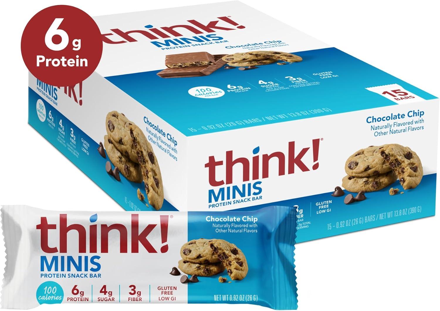 image:imagethink Minis Chunky Chocolate Peanut 15 CountChocolate Chip
