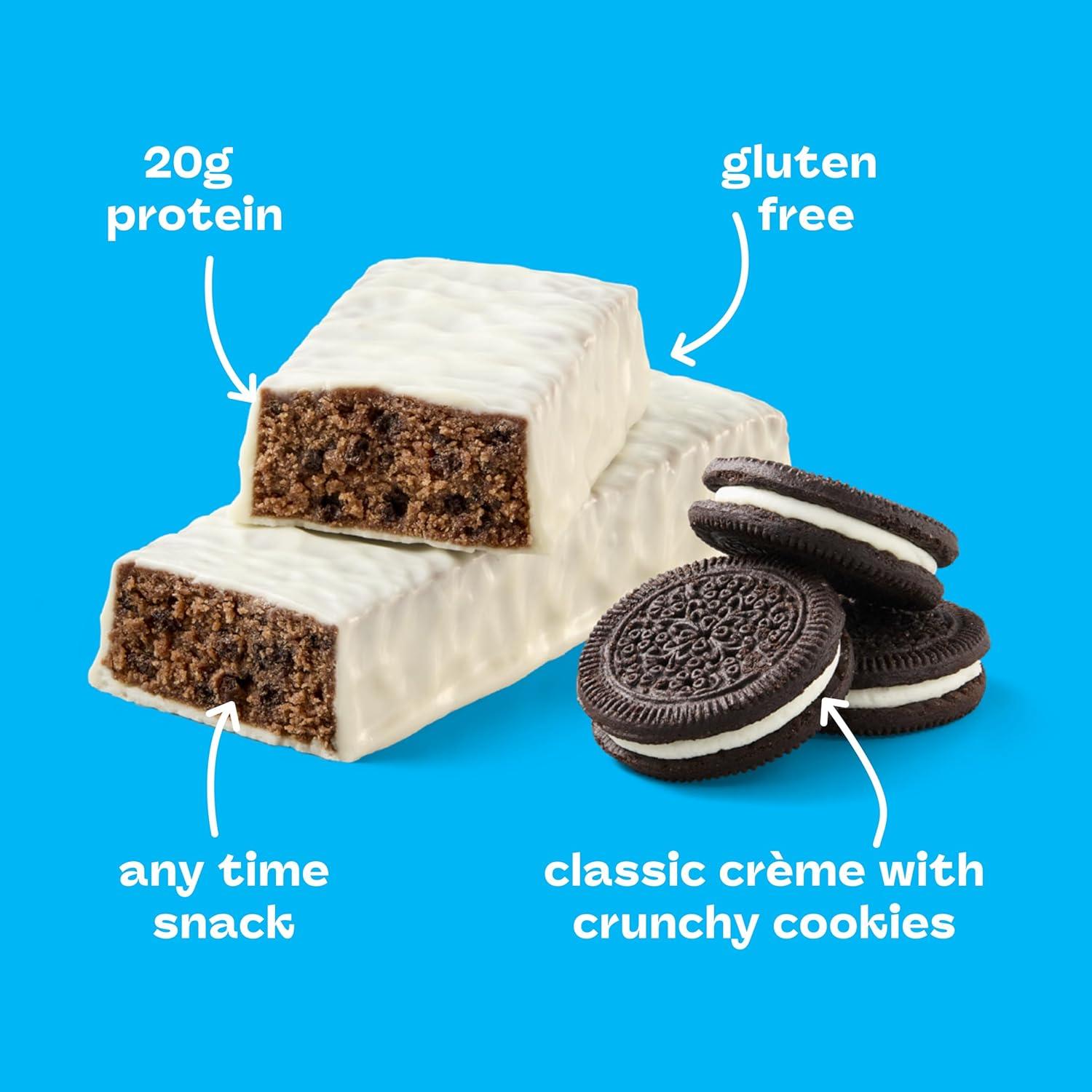 image:imagethink Protein Bars High Protein Snacks Gluten Free Kosher Friendly Lemon Crisp 10 Count Packaging May VaryCookies and Crme