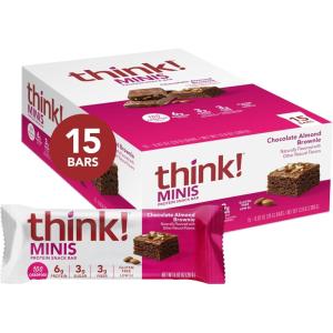 image:imagethink Minis Chunky Chocolate Peanut 15 CountChocolate Almond Brownie